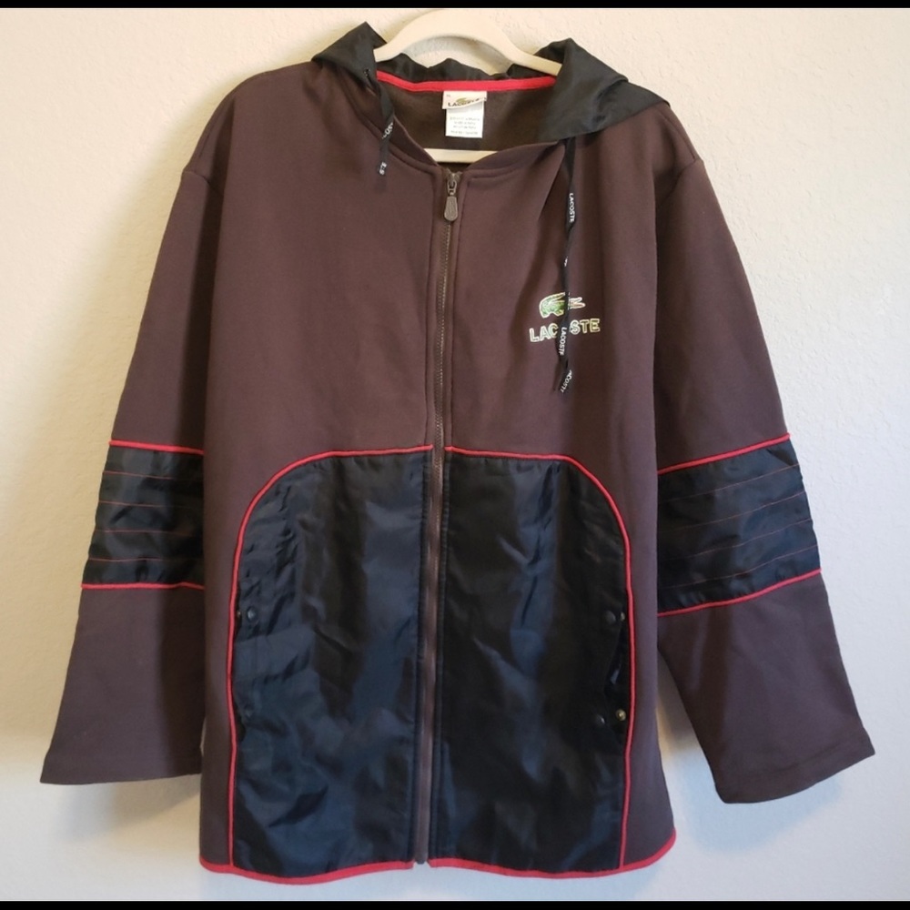 Lacoste Logo Graphic Full Zip Jacket